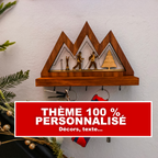 100% personnalisable - Porte-clés murale – Fabrication artisanale
