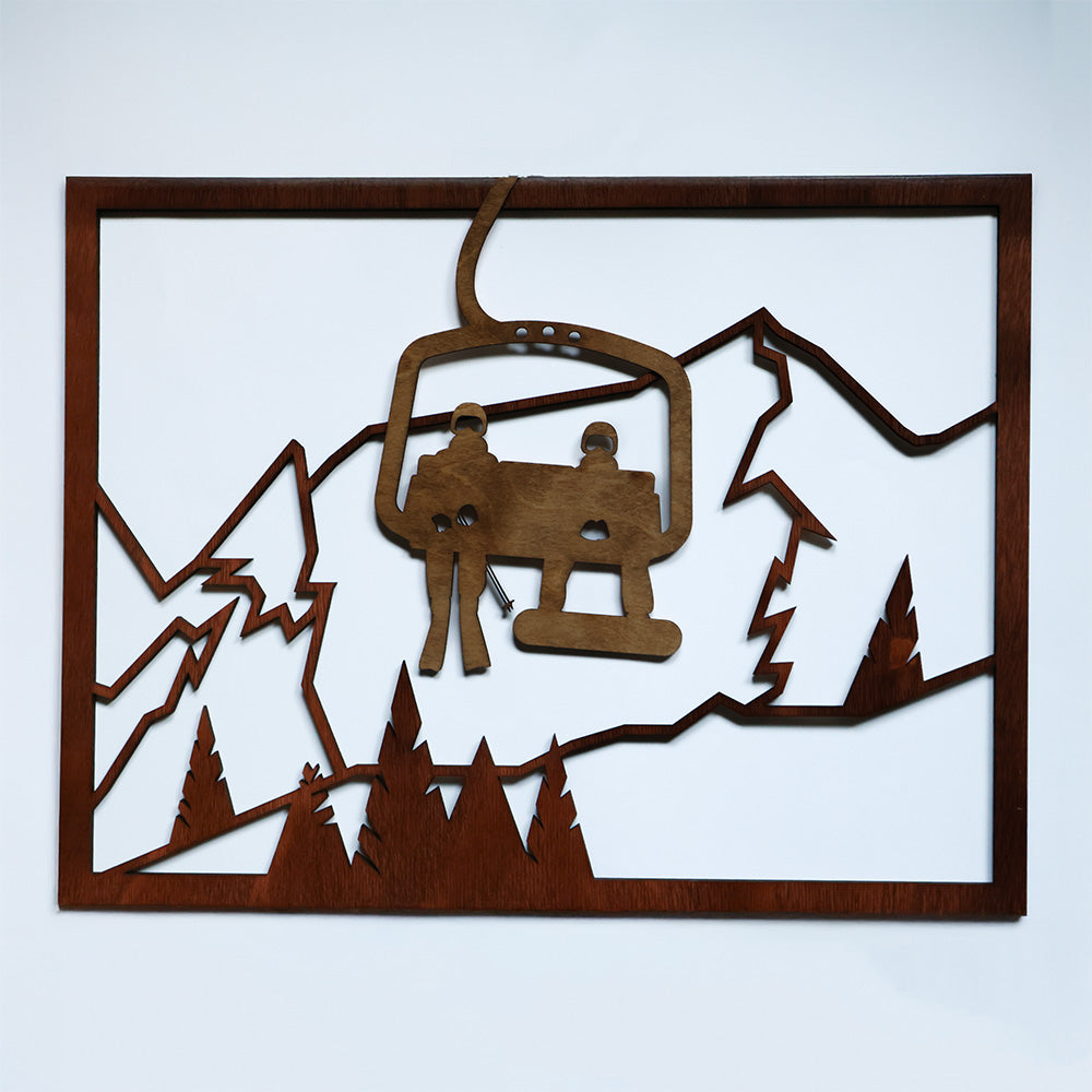 Décoration Murale en Bois