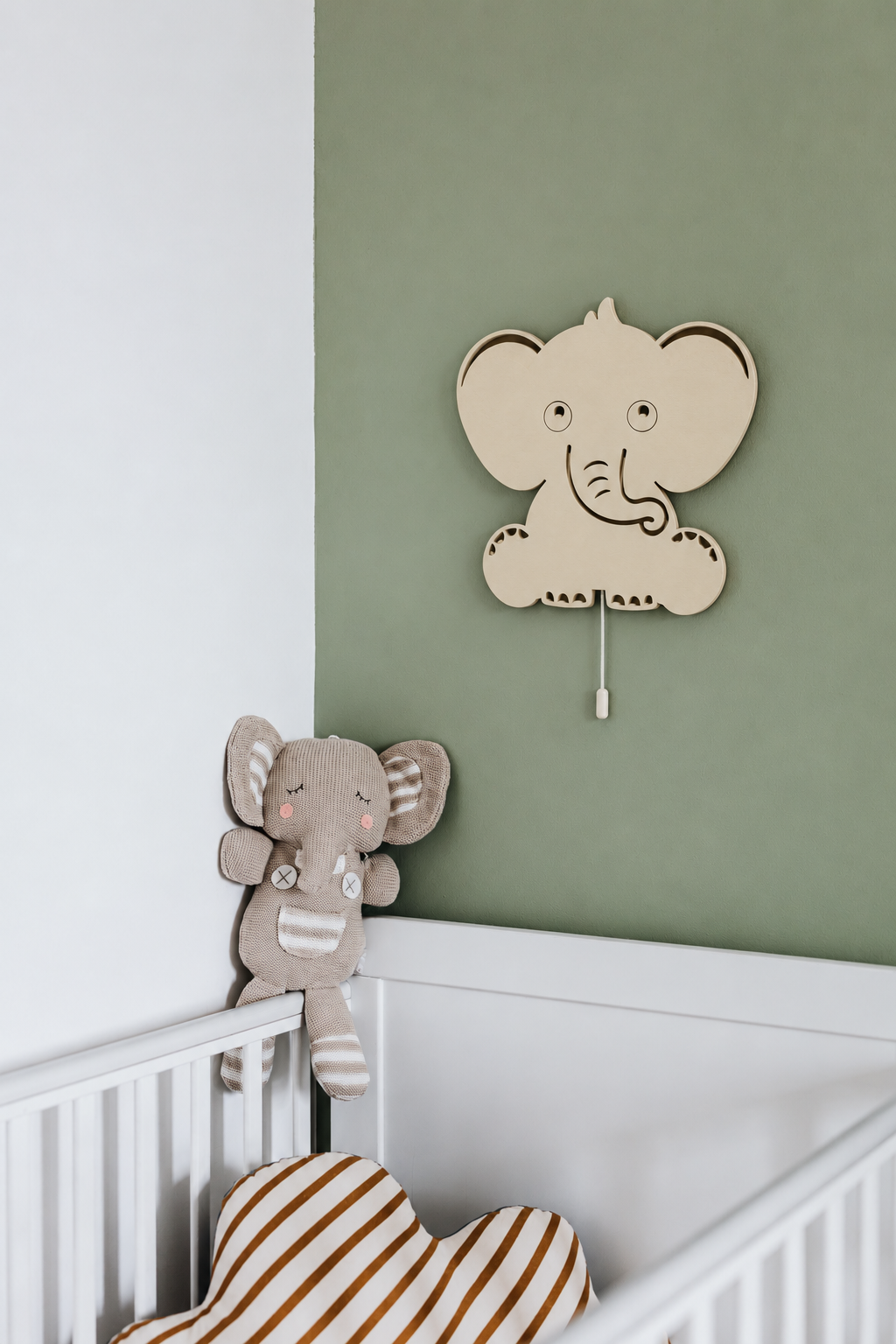 Veilleuse en bois Éléphant 🐘