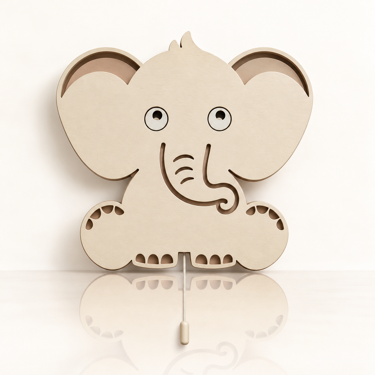 Veilleuse en bois Éléphant 🐘