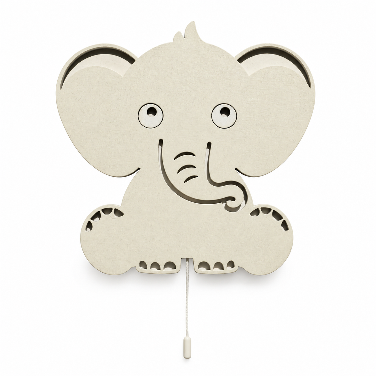 Veilleuse en bois Éléphant 🐘