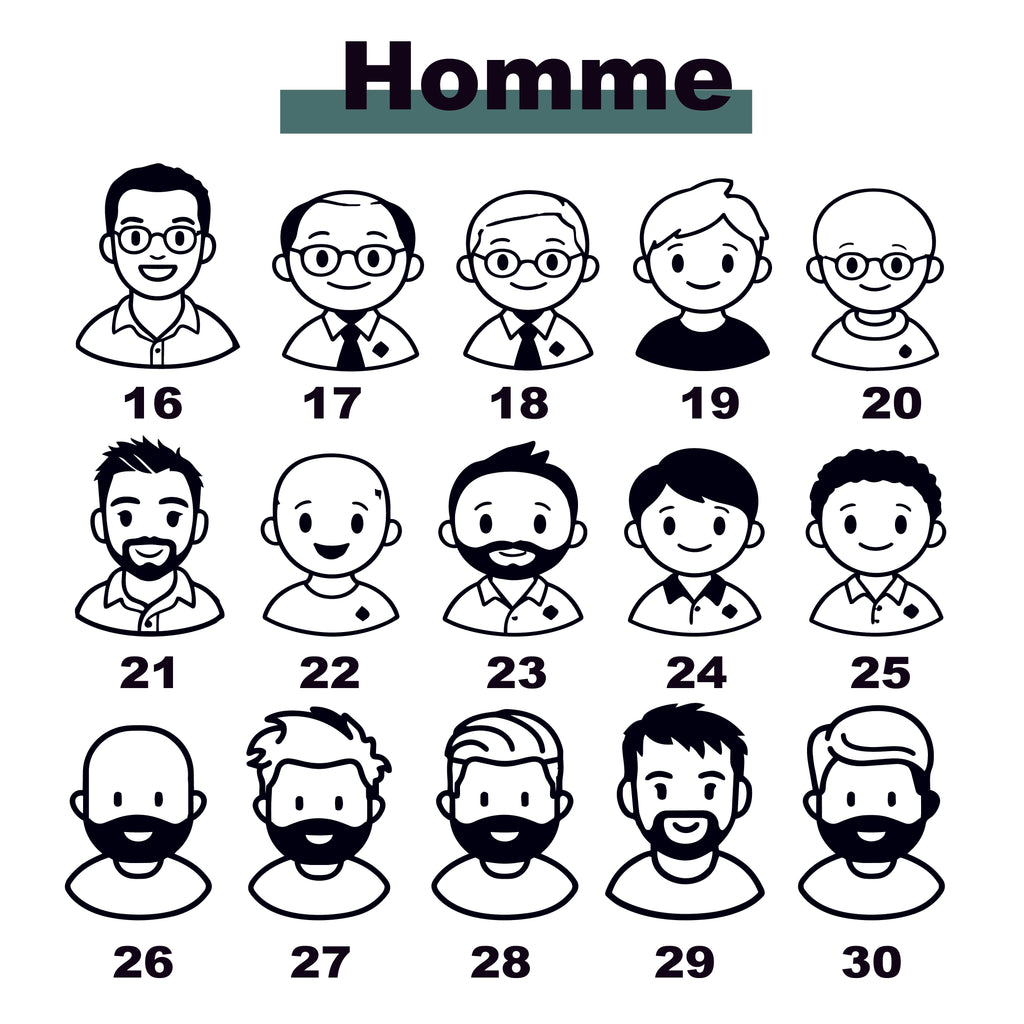 Planche à découper en bois personnalisée – Portraits de famille gravés